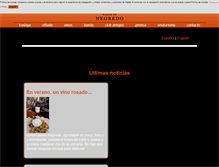 Tablet Screenshot of pagosdenegredo.com
